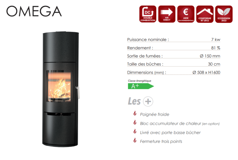 Le poêle OMEGA – Image 2