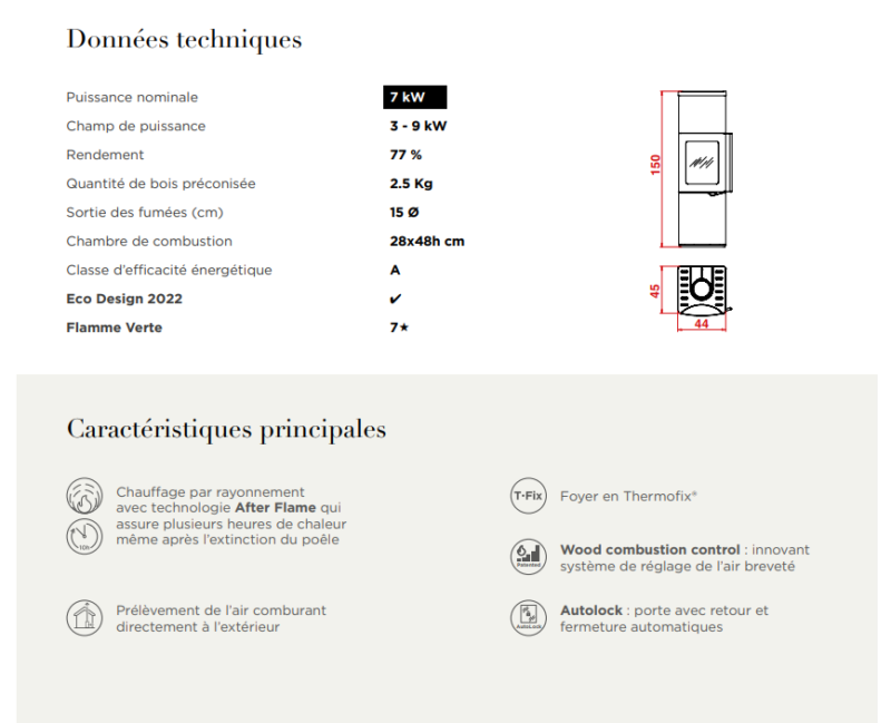 Le poêle EVA S avec ACCUMULATION – Image 5