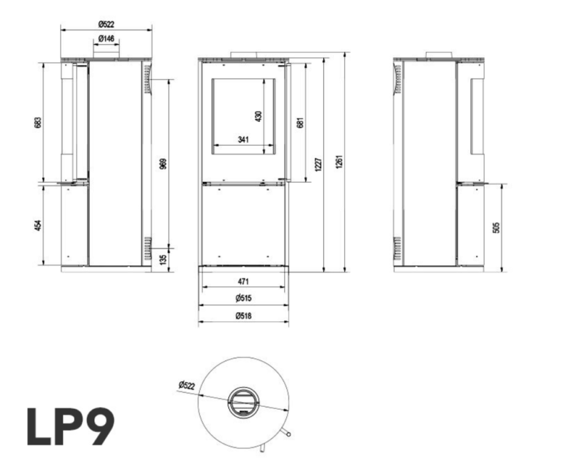 Le poêle LP9 – Image 3